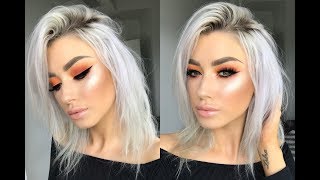 SUMMER SUNSET MAKEUP TUTORIAL  lolaliner [upl. by Ahselrac27]