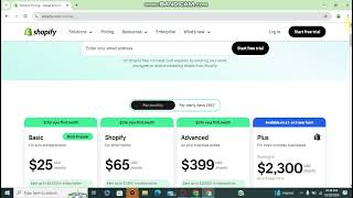 Shopify Store Setup Detailed Overview of Shopify Pricing [upl. by Sunda]