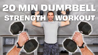 Dumbbell Strength Workout  Joe Wicks Workouts [upl. by Aittam581]