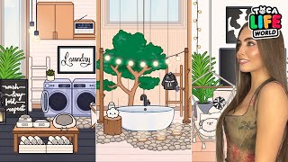 LA CASA MÁS AESTHETIC SIENDO RICO EN TOCA BOCA 💸  Decoración Mansión Moderna  Toca Life House Idea [upl. by Ydde]