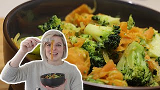 Broccoli and Carrots Meal Prep side dish [upl. by Lose626]