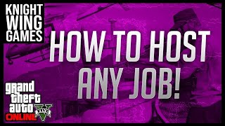 HOW TO START JOBS IN GTA ONLINE 2024 [upl. by Bores]