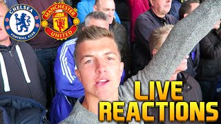 CHELSEA vs MANCHESTER UNITED INSANE LIVE REACTIONS [upl. by Arrec33]