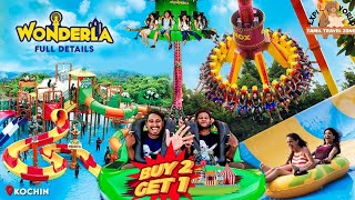 WONDERLA ல இப்படி ஒரு Offer ஆ😍 25 அனைவருக்கும் கிடைக்கும்  wonderla kochi  WONDERLA FULL DETAILS [upl. by Marietta]