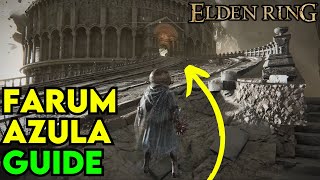 Crumbling Farum Azula Walkthrough to Maliketh  Elden Ring Speedrun [upl. by Ahsets]