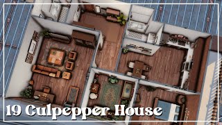 I gave 19 Culpepper House a makeover in The Sims 4 [upl. by Sonitnatsnoc]