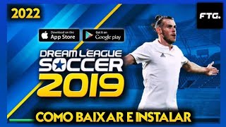 como baixar e instalar o Dream league soccer 2019 em 2023  metodo atualizado😱 [upl. by Haimarej]