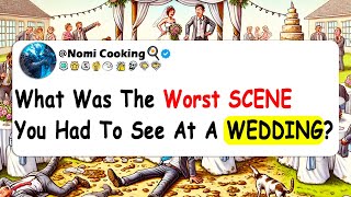 What Was The Worst SCENE You Had To See At A WEDDING [upl. by Sallyanne]