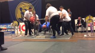 Fredrik Svensson 4005kg benchpress [upl. by Cirillo683]