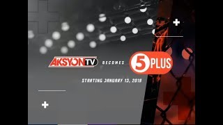 AksyonTV  FINAL SignOff January 13 2019 [upl. by Aitropal]