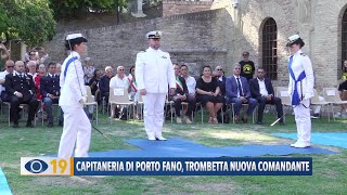 Capitaneria di Porto Fano Trombetta nuova Comandante [upl. by Bevers571]