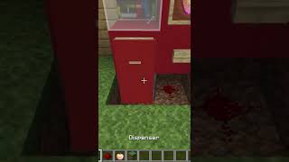 Vending Machine Minecraft shorts minecraft [upl. by Aihsenat]