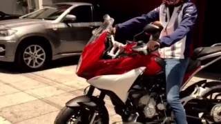 MV Agusta Turismo Veloce Fly By Silmotor exhaust sound [upl. by Jard]