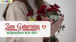 Geburtstagsgrüße für dich❣️ Liebevolle Glückwünsche zum Geburtstag 🎂 [upl. by Pruchno214]