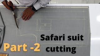 Safari suit cutting  Safari cutting [upl. by Acinna268]