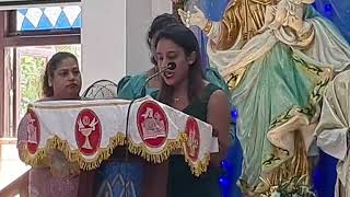 Goan Reporter News Feast Mass at Caranzalem Church Goa [upl. by Ferriter]