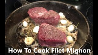 Fillet Mignon Recipe  How to make perfect Fillet Mignon Steaks [upl. by Ruthie552]