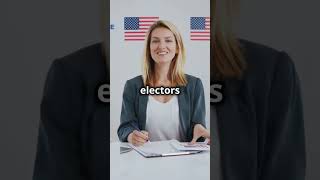 What is the Electoral College election voting Trump2024 electoralcollege [upl. by Ayikat]