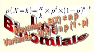 Loi Binomiale Espérance amp Variance [upl. by Hardie]