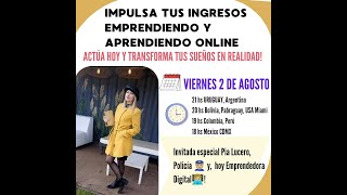 Impulsa tus ingresos Emprendiendo [upl. by Nonnarb]