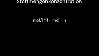 Chemisches Rechnen Teil 2 Konzentrationen berechnen mit Festtoffen [upl. by Nivled]