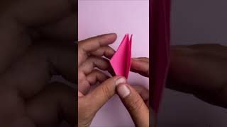 Easy Origami Tulip Flower Tutorial  Create Beautiful Paper Blooms with Simple Folds [upl. by Tinor779]