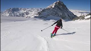 Breithorn 3437 Skitour 30032021 [upl. by Nylsirk939]