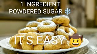 ITS EASY 🤠 How To Make Powdered Sugar With ONLY 1 Ingredient ✅ [upl. by Nuri]