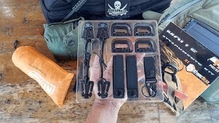 Review Of The MOLLE Webbing Attachment Kit By The Atomic Bear [upl. by Leahpar]