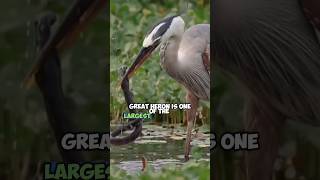 Great Blue Heron Master of Fishing [upl. by Drauode]