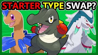 Giving Starter Pokemon NEW Types [upl. by Sophey]