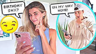 Texting My FIANCE DIRTY Song Lyrics Prank Leads To Something Else [upl. by Adiahs]