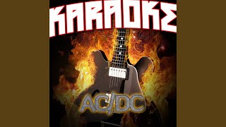 The Jack In the Style of ACDC Karaoke Version [upl. by Oman]