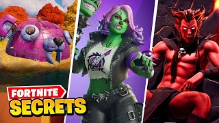 Fortnitemares Map Updates and Story Secrets [upl. by Arikehs848]