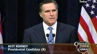 Romneys Faith amp Politics Speech Part 1 [upl. by Eceined660]