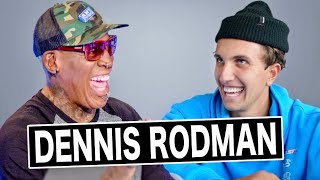 I Surprised Dennis Rodman with Custom Shoes [upl. by Nyleek571]