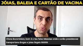 TUDO é jóias do BOZO e sou ANTI PATRIOTA no respondendo comentários [upl. by Arakahs]