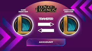 Change Your League of Legends Account Server leagueoflegends [upl. by Naimaj]