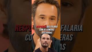 Rodrigo Santoro rasga o verbo pra cima do Bial [upl. by Isleana143]