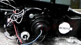 SPECDTUNING INSTALLATION VIDEO HEADLIGHT BEAM ADJUSTMENT TUTORIAL [upl. by Mandie468]