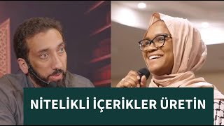 NİTELİKLİ İÇERİK ÜRETİN noumanalikhan [upl. by Anidem936]