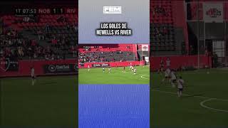 Apertura2024 Los goles de Newells vs River por la fecha 15 en el Coloso del Parque [upl. by Byran289]