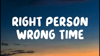 Henry Moodie  Right Person Wrong Time Lyrics [upl. by Chessa]