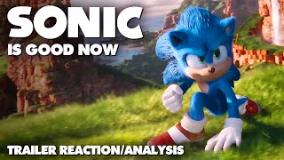 An artist reacts to the new Sonic design  SONIC THE HEDGEHOG new trailer reactionbreakdown [upl. by Dolly723]