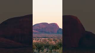 Kata Tjuta at sunrise [upl. by Ekeiram]