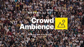 Crowd Ambience Sound Effect  100 Royalty Free  No Copyright Strikes [upl. by Ardnuassac83]