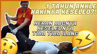 1 TAHUN ANKLE KAKI NYA KESELEO GARA GARA OLAHRAGA [upl. by Yellek]