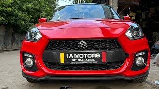 Modified swift kashmir ki Phele Red swift I A Motors [upl. by Atinoj]