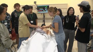 JABSOM hosts handson training program for Hawaii high school students [upl. by Ylremik]