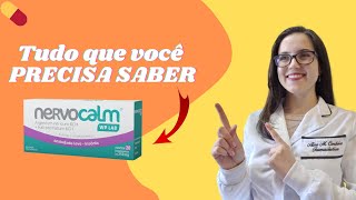 NERVOCALM PARA QUE SERVE INFORMAÇÕES IMPORTANTES [upl. by Mirth254]